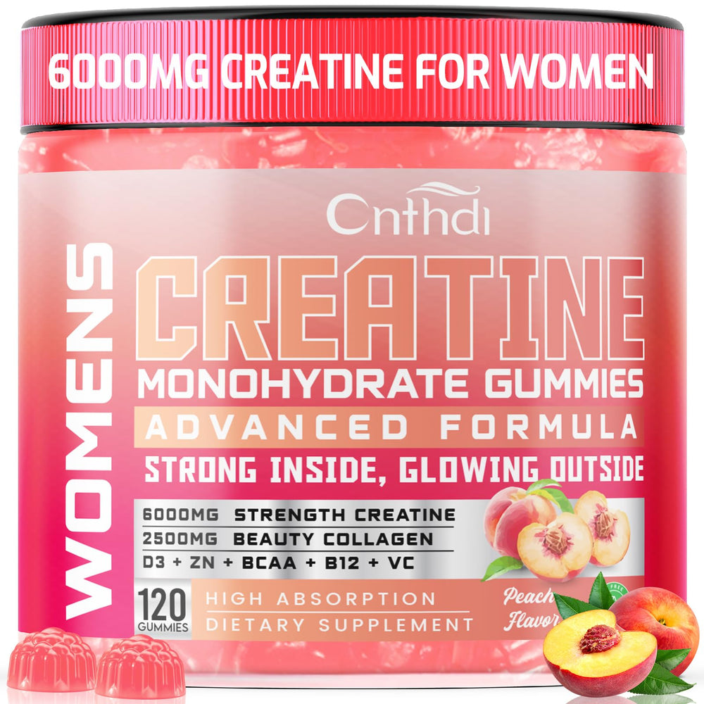 CNFHDI Creatine Gummies for Women bottle front label