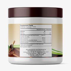 Serving suggestion: Coco Complete in a glass with smoothie