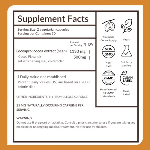 Heart health illustration associated with cocoa flavanols