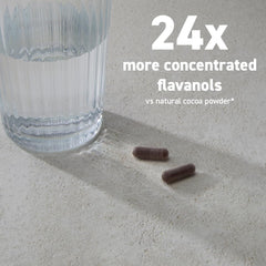 CocoaVia vegan dark chocolate branding and labeling