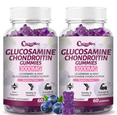 CocoaNee 2-pack front view of Glucosamine Chondroitin Gummies