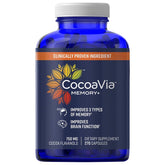 CocoaVia Memory+ brain supplement bottle with 270 capsules.
