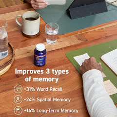 CocoaVia Memory+ nutrition facts panel