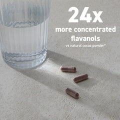 CocoaVia Memory+ vegan plant-based badge on label