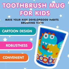 Ergonomic handle for little hands in COCOBURI Dinosaurs set