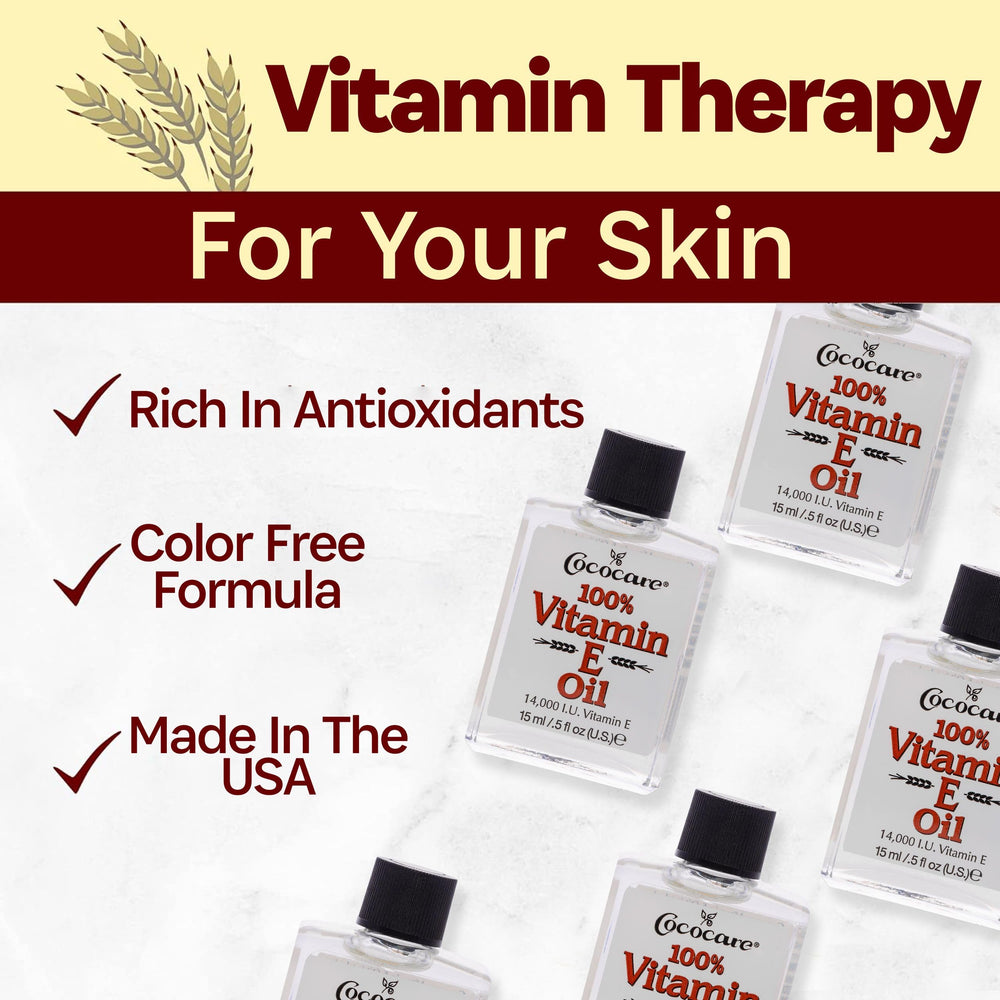 Antioxidant protection and skin health with Vitamin E oil