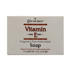Cococare Vitamin E Soap 4 oz bar with packaging