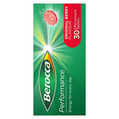 Berocca bottle on kitchen shelf for everyday routines.