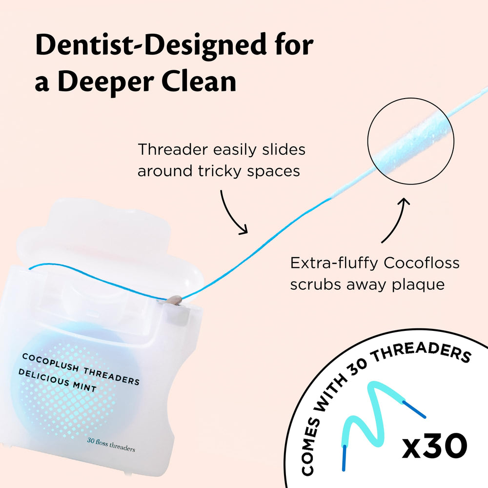 Refillable dispenser for CocoPlush Threaders