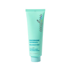Cocofloss Cocoshine toothpaste front view