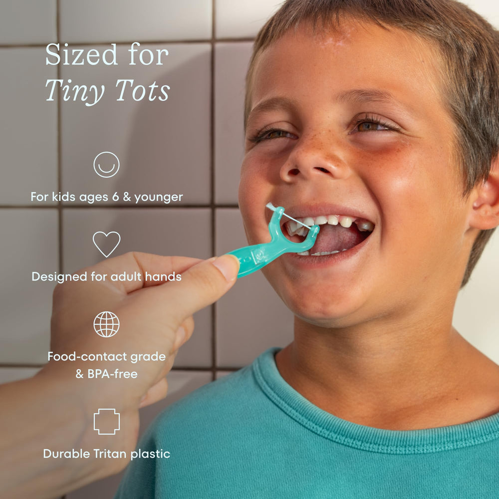 Cocofloss-flavored floss compatibility (sold separately)