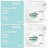 Coconut oil infused dental floss designed for wide spaces