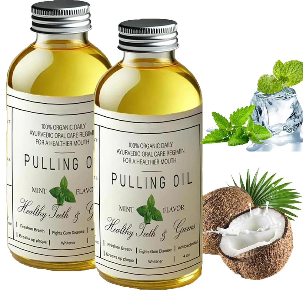 Cocofresha Coconut Oil Pulling for Teeth Whitening bottle