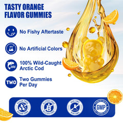 Sugar-free, Non-GMO, gluten-free gummy packaging