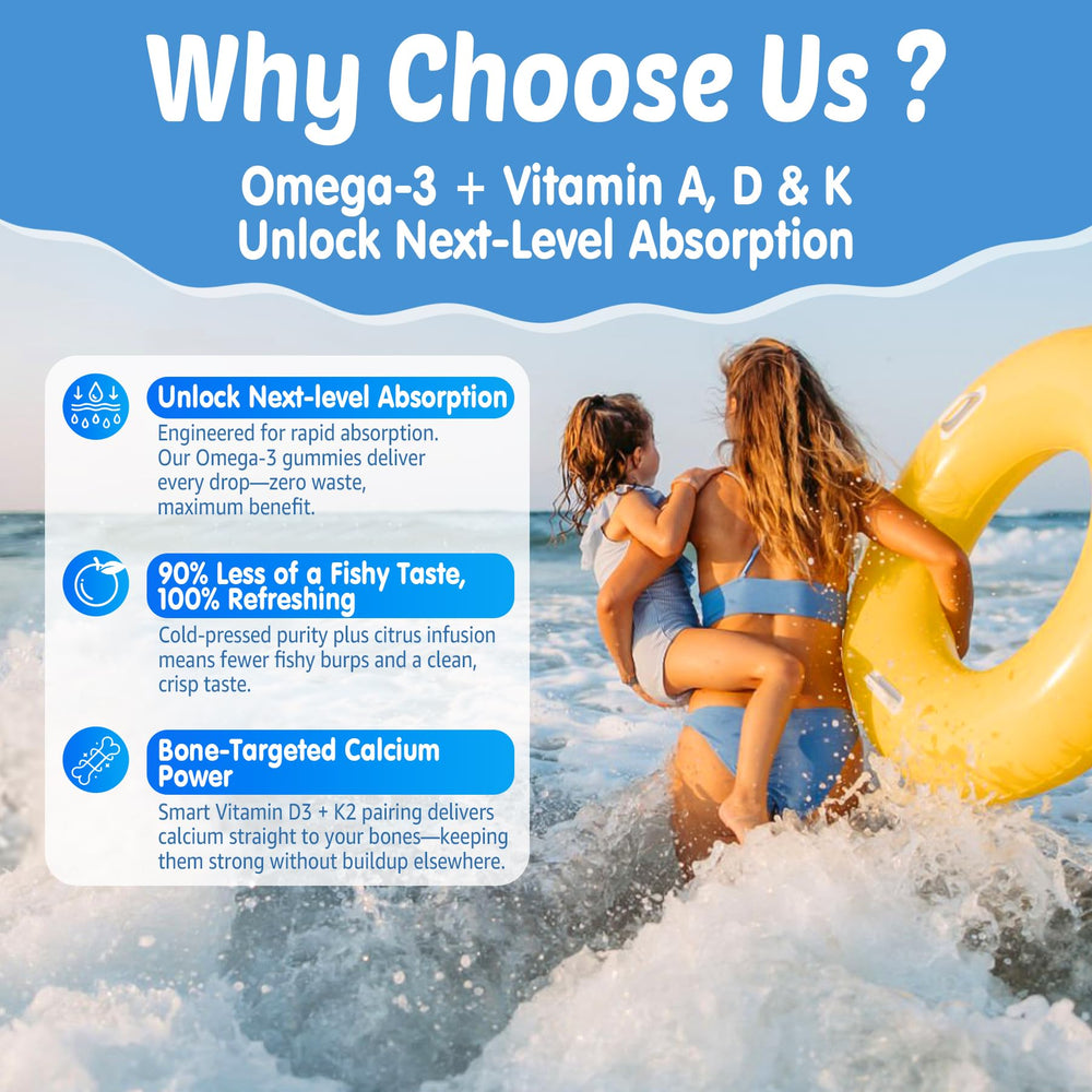 ADK vitamin complex for bones and calcium absorption