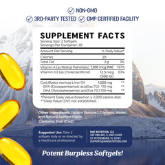 Omega-3 EPA and DHA highlighted on packaging
