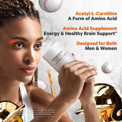 Close-up of Acetyl-L-Carnitine capsules