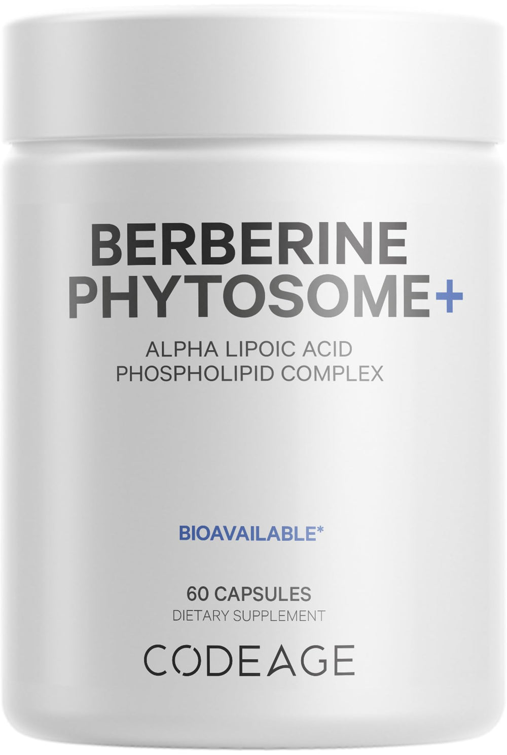 Codeage Berberine Phytosome bottle label