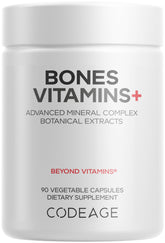 Bottle of Codeage Bones Vitamins+ 90 capsules