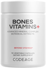 Bottle of Codeage Bones Vitamins+ 90 capsules