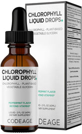 Codeage Chlorophyll Liquid Drops bottle with 60 ml capacity