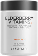 Codeage Elderberry Vitamins bottle front