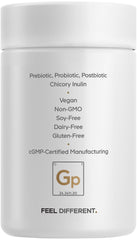 Supplement facts panel for Codeage GLP-1 Probiotic+