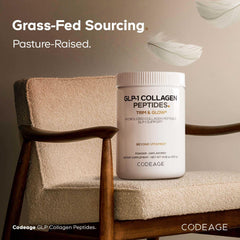 Hydrolyzed Type I and III collagen peptides illustration for Codeage powder