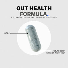 Complete gut health formula with probiotics, prebiotics and minerals