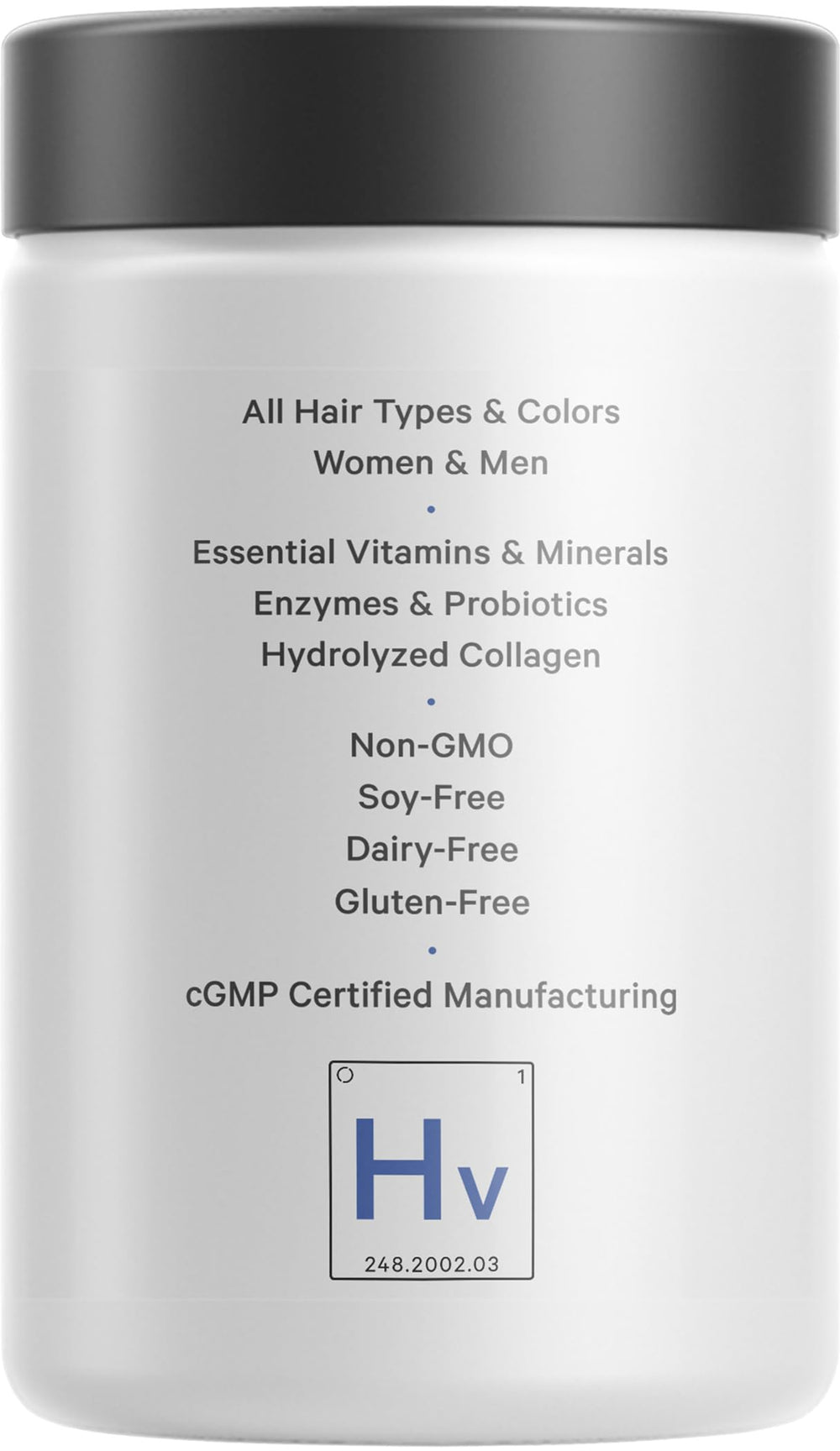 Two-pack bottle set of Codeage Hair Vitamins