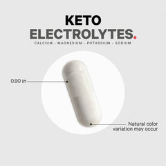 Codeage Keto Electrolytes packaging shot indicates 180 capsules and vegan label