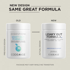 Ingredients panel for Codeage Leaky Gut Supplement