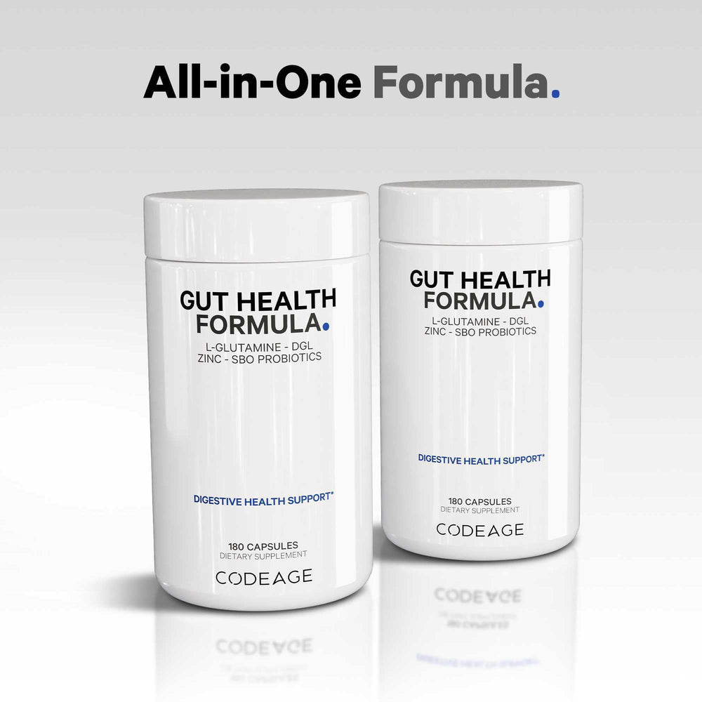 Licorice root DGL, minerals and mushrooms for gut lining