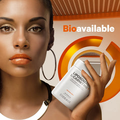 Codeage Liposomal L-Carnitine+ USA-made facility badge signals trusted production