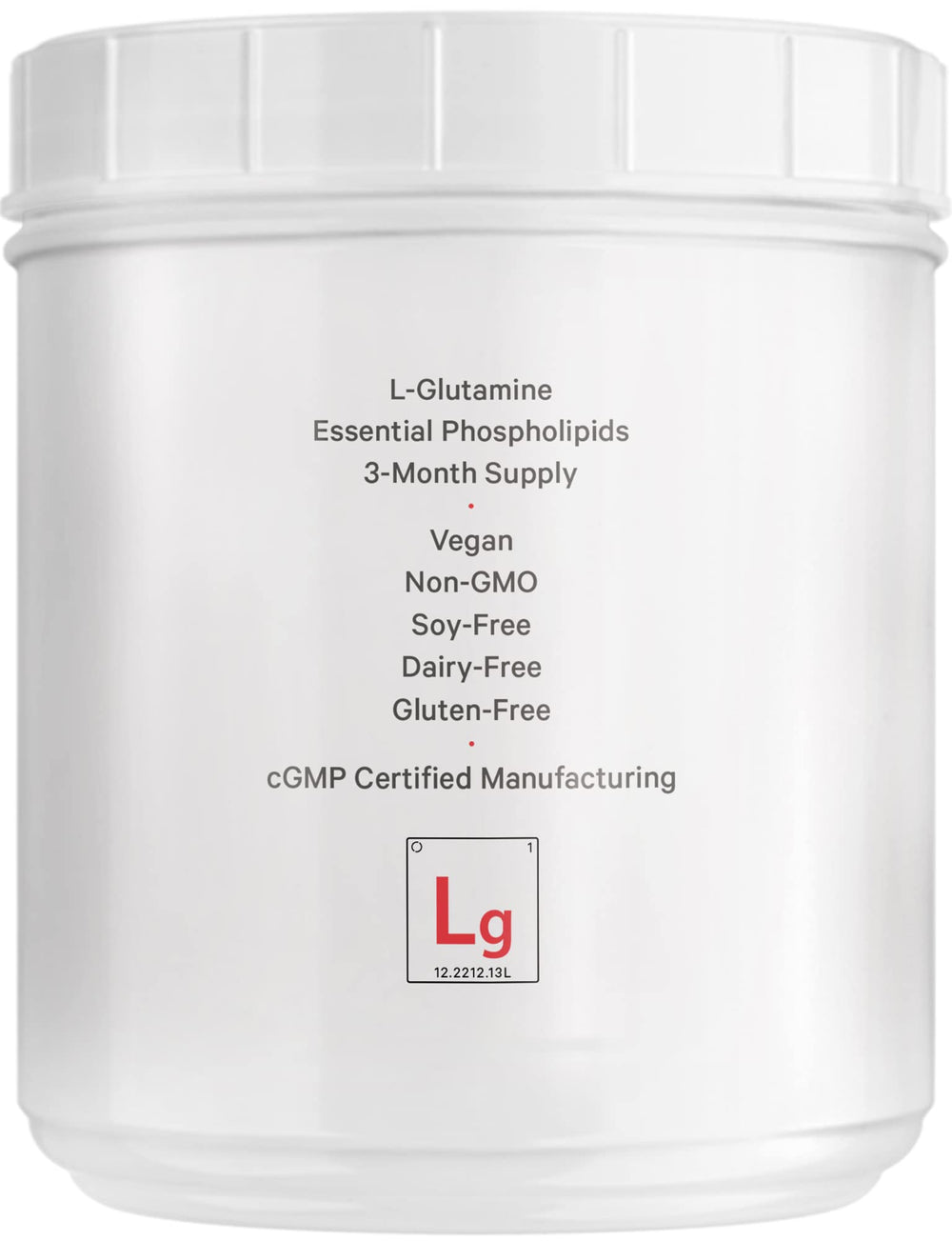 Made in the USA with cGMP facility emblem