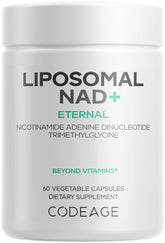 Codeage Liposomal NAD+ supplement bottle with 60 capsules
