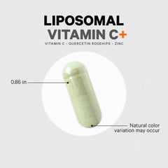 Vegan, dairy-free, gluten-free Liposomal Vitamin C supplement image