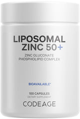 Codeage Liposomal Zinc 50 mg 1-a-day 100-capsule bottle