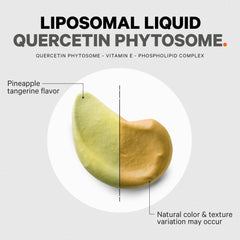 Quercetin liquid drops ready to mix into beverages