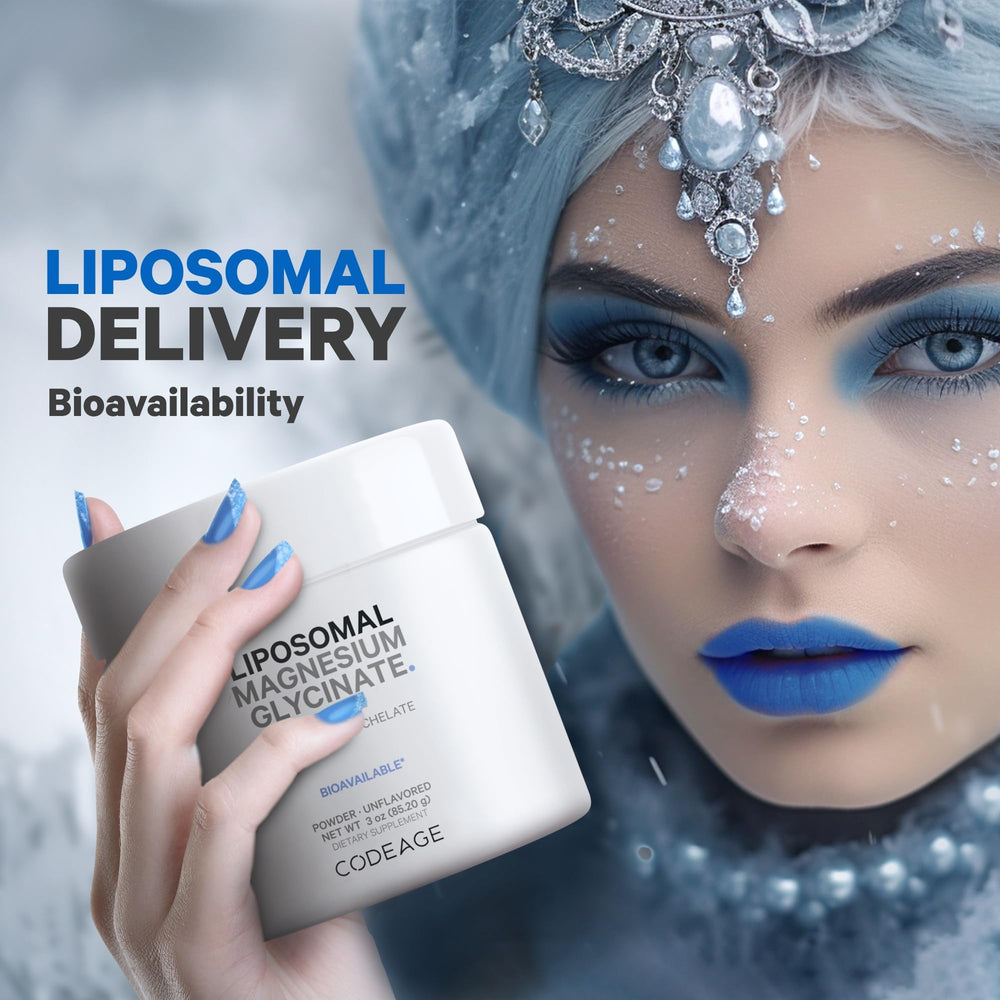 Serving scoop showing 200 mg magnesium per serving