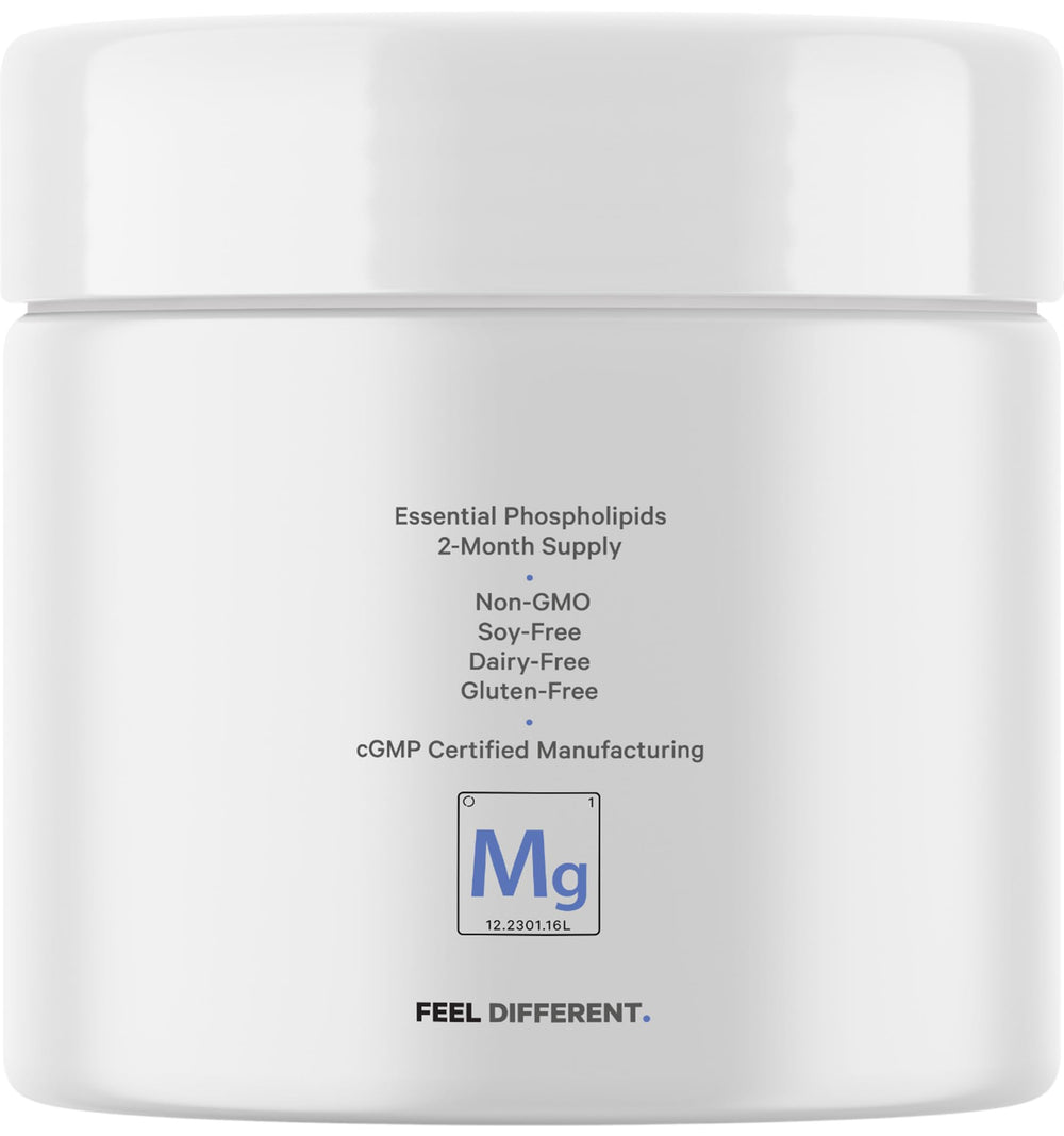 Unflavored magnesium glycinate powder in scoop