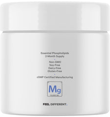 Unflavored magnesium glycinate powder in scoop