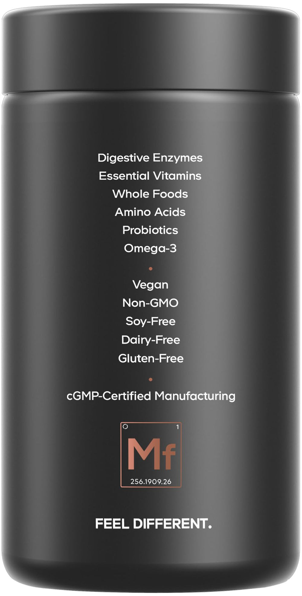 120-capsule bottle ready for daily use