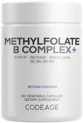 Codeage Methylfolate B Complex bottle label front