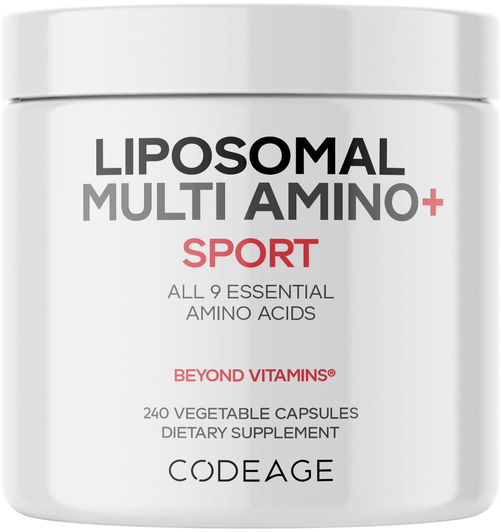 Codeage Liposomal Multi Amino+ BCAA & EAA bottle front view