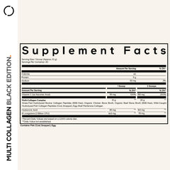 Unflavored collagen powder with scoop