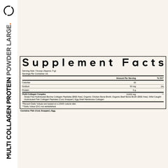 Serving scoop of Codeage Multi Collagen powder