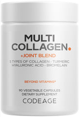 Codeage Multi Collagen Protein + Joint Blend bottle with 90 capsules