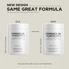 Codeage Organic Turmeric Root Powder emphasizes pure organic turmeric visuals.
