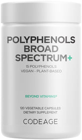 Codeage Polyphenols Broad Spectrum bottle label
